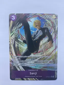 OP12-070 Sanji - Alternate Art- (Alt Art) - Legacy of the Master Foil - Image 1