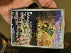 Pokemon TCG Teal Mask Ogerpon SVP 123 Black Star Promo Full Art Holo Card - Image 2
