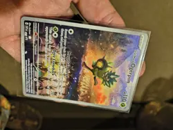 Pokemon TCG Teal Mask Ogerpon SVP 123 Black Star Promo Full Art Holo Card - Image 4
