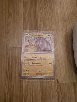 Pokemon x Natural History Museum Pikachu Jumbo Promo Card - Image 2