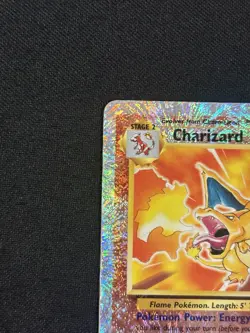 Charizard 3/110 Reverse Holo Legendary Collection English Damaged Pokemon Card - Image 2