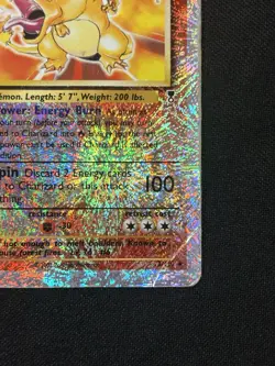 Charizard 3/110 Reverse Holo Legendary Collection English Damaged Pokemon Card - Image 4