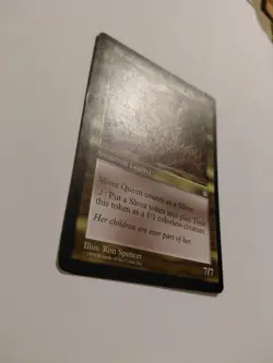 Magic: The Gathering Sliver Queen Stronghold Lightly Played LP Rare Vintage Card - Image 2