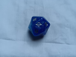 MTG Edge of Eternities Oversized Spindown D20 Life Counter - Image 1