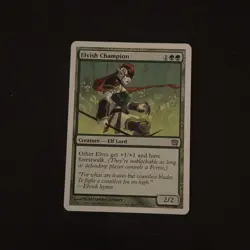 Magic The Gathering 9th Edition Elvish Champion #238 Lightly played - Image 1