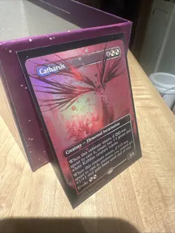 WOTC Lorwyn Eclipsed Catharsis (Borderless) (MR) (Foil) NM - Image 4