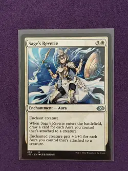 1x Sage's Reverie - ANIME ART - Jumpstart 2022 NM-Mint - MTG - Image 1