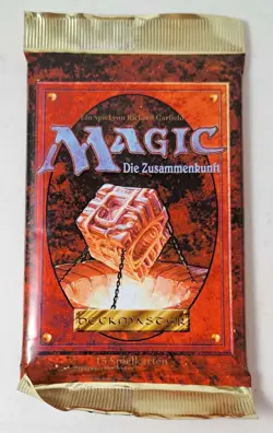 4th Edition German Booster Pack Sealed Magic The Gathering MTG Unopened SEALED - Image 1