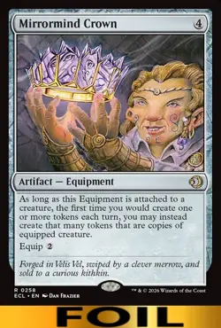 Mirrormind Crown ** FOIL ** #258 - Lorwyn Ecliped - NM MTG - Image 1
