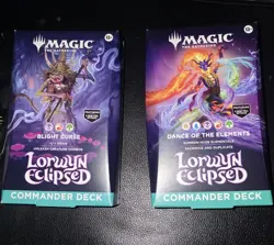 Magic The Gathering Blight Curse / Dance W ElemenLorwyn Eclipsed Commander Deck - Image 1