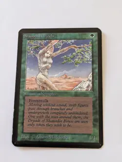 WOTC MTG Vintage Alpha Edition Shanodin Dryads (NM) CCG Magic the Gathering - Image 2