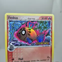 Pokemon Feebas 49/101 Reverse Holo EX Dragon Frontiers Delta Species 2006 - Image 4