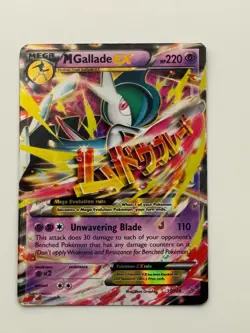 Pokemon Mega M Gallade EX 35/108 XY: Roaring Skies - Image 1