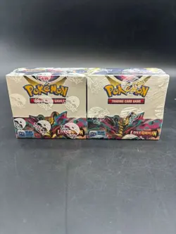 Auction #3 Lot of (2) Pokemon TCG SWSH Lost Origin Booster Box Sealed - Image 1