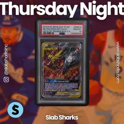 2016 POKEMON SM BLACK STAR PROMO #SM210 MOLTRES ZAPDOS ARTICUNO TAG TEAM PSA 10 - Image 1