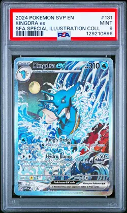 Kingdra ex - SVP 131 - Shrouded Fable Promo Pokemon TCG - PSA 9 - MINT - Image 2