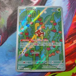 Shuckle 136/132 - ME01 Mega Evolution - Holo Rare - NM Pokemon TCG - Image 1