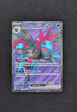 Pokemon TCG Hydreigon ex 161/086 Sv: White Flare Full Art - NM - Image 1
