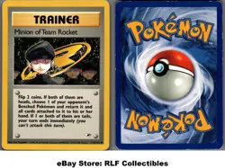 2000 Pokemon, Gym Heroes, #113/132 Minion of Team Rocket, Uncommon (b) - Image 1