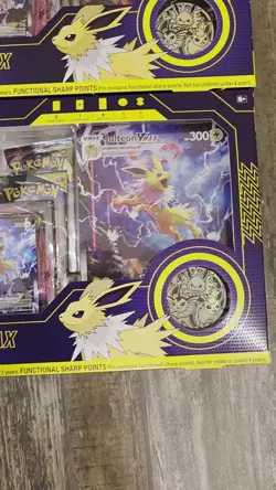 Pokemon Eevee Evolution VMAX Premium Collection Box Set of 3 Good Condition - Image 2