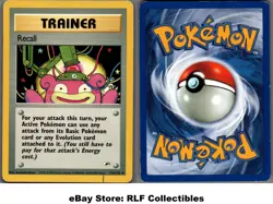 2000 Pokemon, Gym Heroes, #116/132 Recall, Uncommon (b) - Image 1