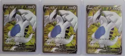 Lugia V (Full Art) 185/195 Pokemon Sword & Shield - Silver Tempest Holo NM - Image 3