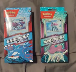 Pokemon TCG Lot Of (2) Knock out Collection, Suicune, Kyogre - Image 1