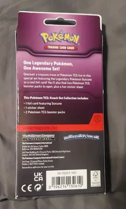 Pokemon TCG Lot Of (2) Knock out Collection, Suicune, Kyogre - Image 4