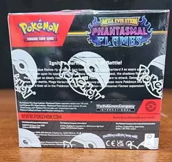 POKEMON MEGA EVOLUTION: PHANTASMAL FLAMES BOOSTER BOX - Image 2