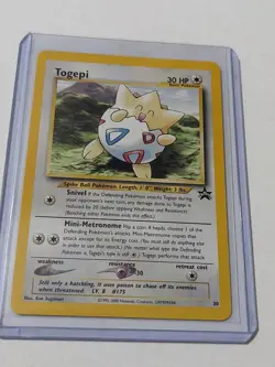 Togepi #30 Black Star Promo Pokemon NMINT Vintage N89 - Image 1