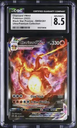 Charizard VMAX *CGC 8.5* Illustration Rare *Sword & Shield UPC Promo* #261 - Image 1
