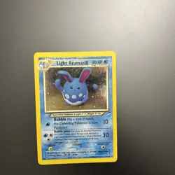 Light Azumarill 13/105 Neo Destiny Holo Rare Pokemon TCG Card NM/LP+ Unlimited - Image 1