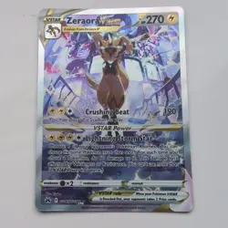 Pokemon TCG Zeraora VSTAR GG43/GG70 Crown Zenith Galarian Gallery Holo NM - Image 1