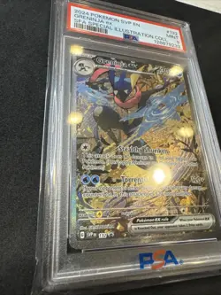 2024 POKEMON SVP EN-SV BLACK STAR PROMO #132 GRENINJA EX PSA 9 - Image 2