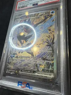 2024 POKEMON SVP EN-SV BLACK STAR PROMO #132 GRENINJA EX PSA 9 - Image 3