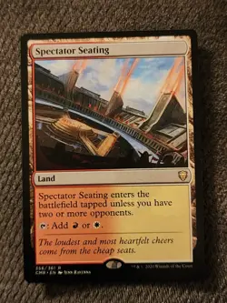 Spectator Seating Commander Legends (CMR) MTG : Magic the Gathering NM Rare - Image 1