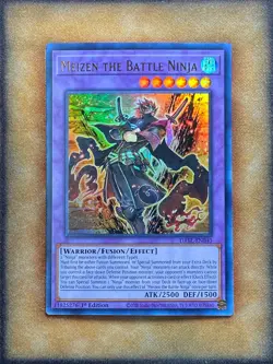 Yugioh Meizen the Battle Ninja DABL-EN040 Ultra Rare 1st Ed NM - Image 1