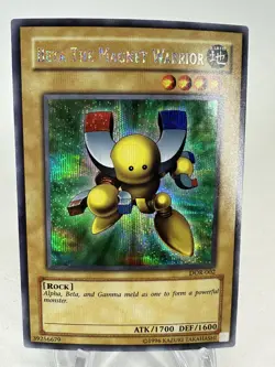Yu-Gi-Oh! Beta the Magnet Warrior - DOR-002 - Prismatic Secret Rare - Image 1