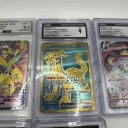 Lot Of 6 Graded Pokemon Cards CGC AGS Japanese Rayquaza Infernape Orbeetle VMAX - Image 4