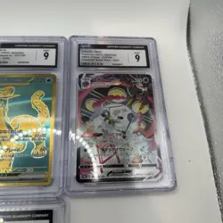 Lot Of 6 Graded Pokemon Cards CGC AGS Japanese Rayquaza Infernape Orbeetle VMAX - Image 5
