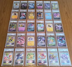 HUGE Lot of 30 AGS 10 Graded Pokemon Cards Japanese All LEGENDARY & GEM MINT 10! - Image 1