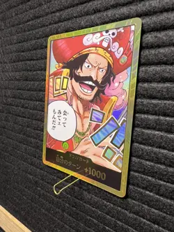 Gold.D.Roger Don Card Gold Foil Japanese Carrying on His Will One Piece - Image 4