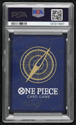 2024 One Piece Card Game: Starter Deck EX: GEAR 5 Japanese Monkey D Luffy PSA 10 - Image 2
