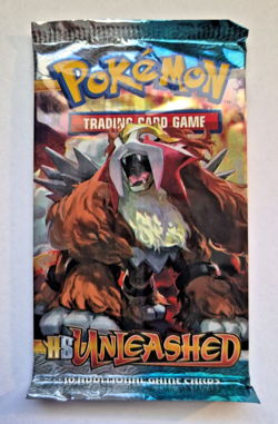 Pokemon HS Unleashed Sealed English Booster Pack (2010) Entei Pack 172025_28 - Image 1