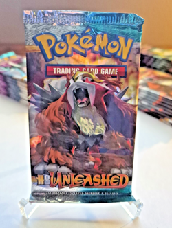 Pokemon HS Unleashed Sealed English Booster Pack (2010) Entei Pack 172025_28 - Image 3