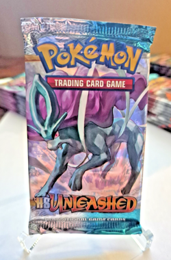 Pokemon HS Unleashed Sealed English Booster Pack (2010) Suicune Pack 172025_23 - Image 3