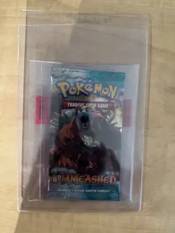 Pokemon TCG HS Unleashed Sealed Booster Pack Entei Artwork 820650105326 - Image 1