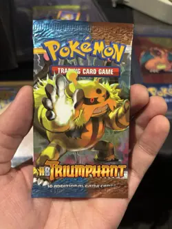 Pokemon HS Triumphant Booster Pack Factory Sealed (Electivire) - Image 1