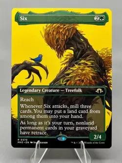 Six (Borderless) MH3 #370 - MTG Modern Horizons 3 Near Mint - Image 1