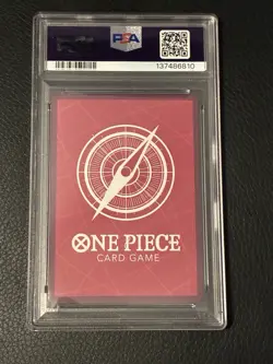 One Piece ST13-003 Luffy 2nd Anniversary Tournament Winner Promo PSA 9 - Image 2